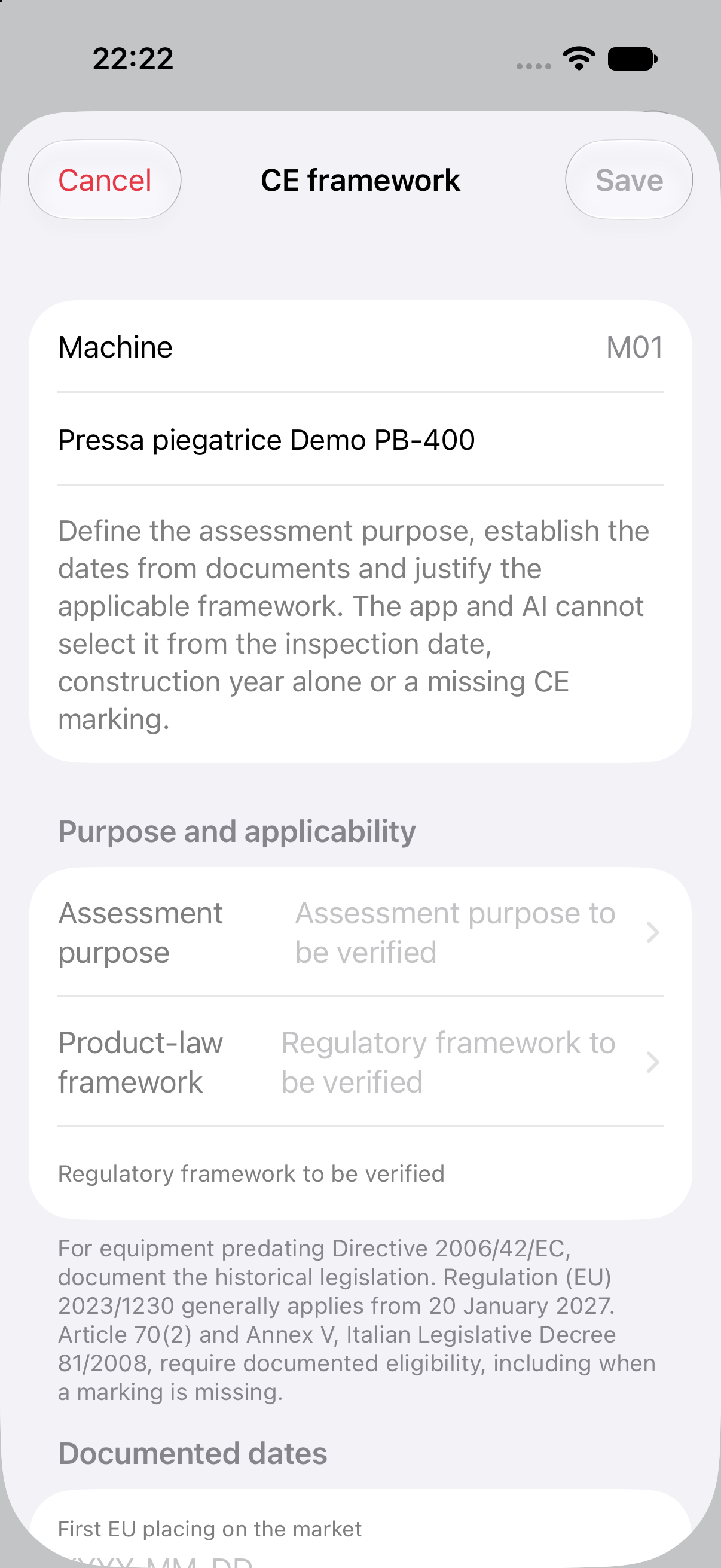 CE framework