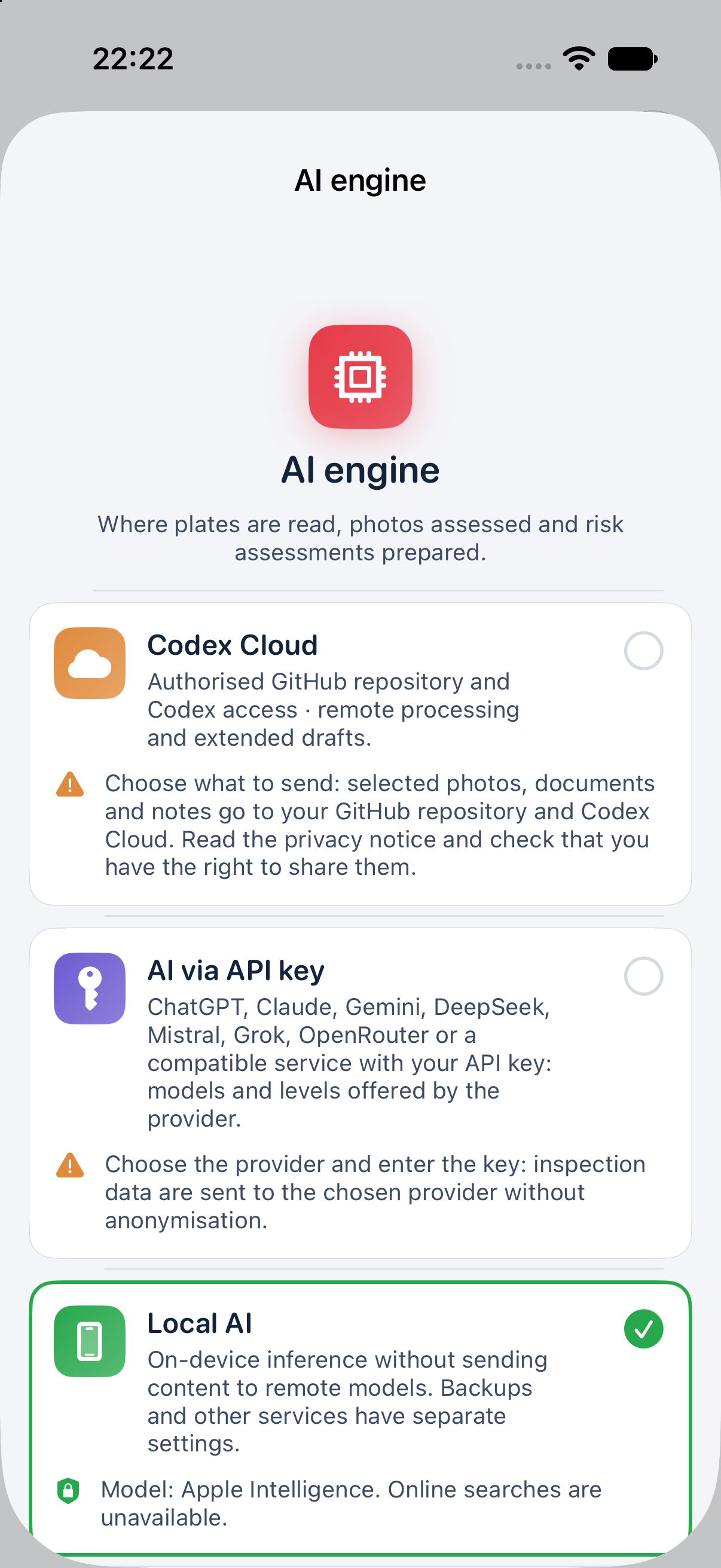 AI engine