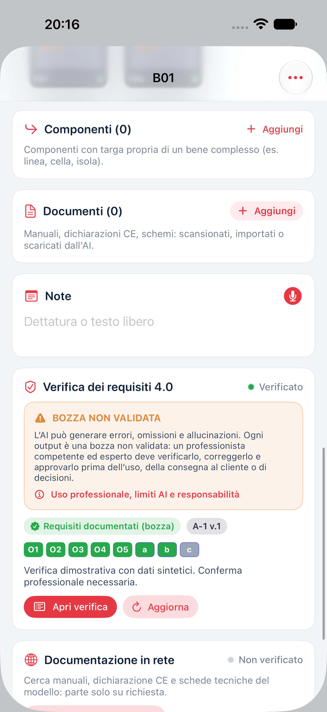Sintesi documentale (bozza)