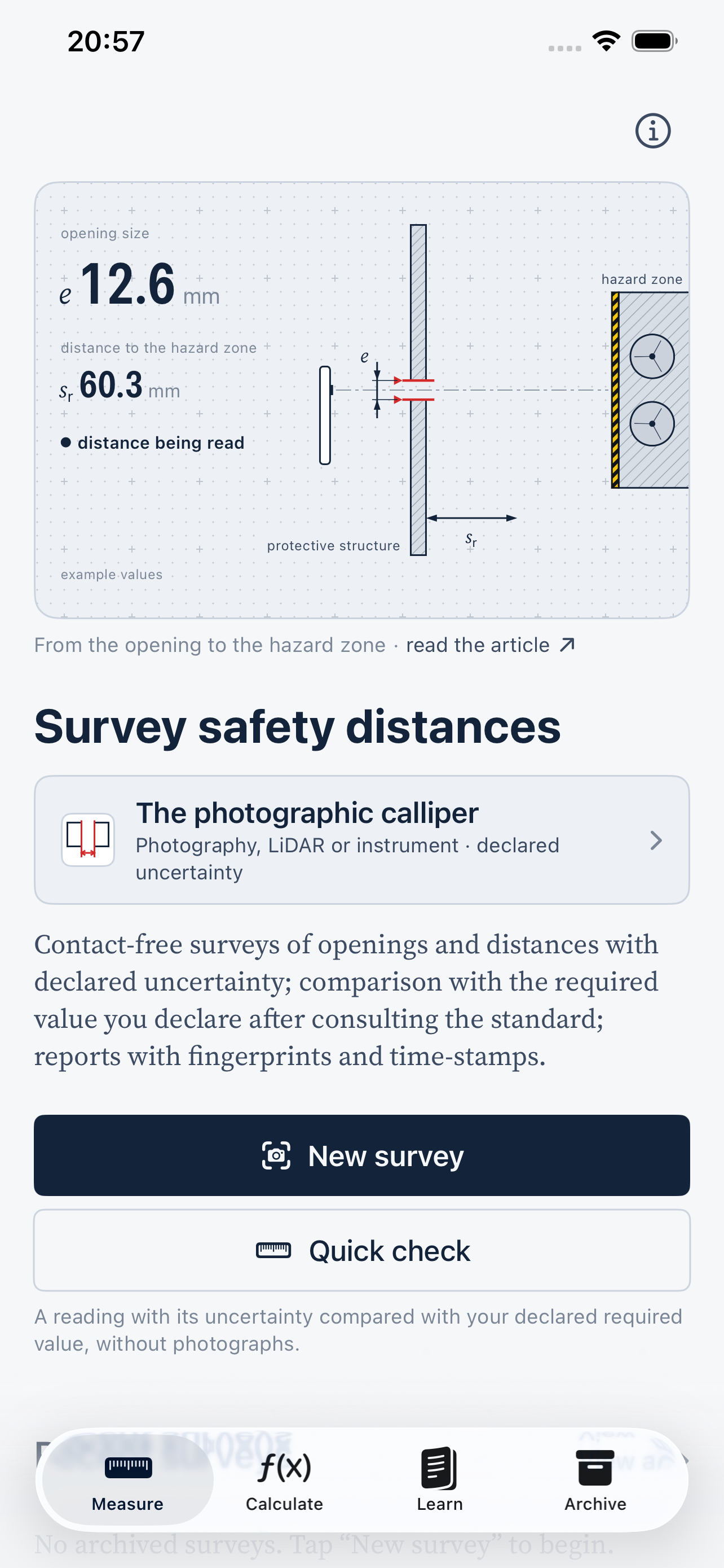 Guided surveys